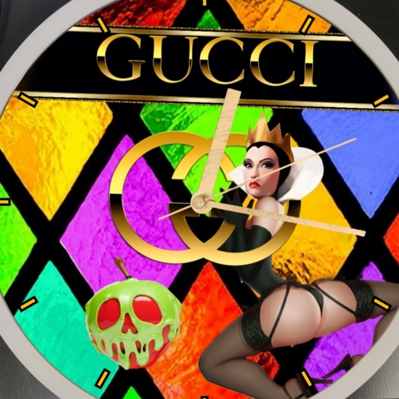 Special Editions Halloween evil Witch led dance light clock - Picture 5 of 5